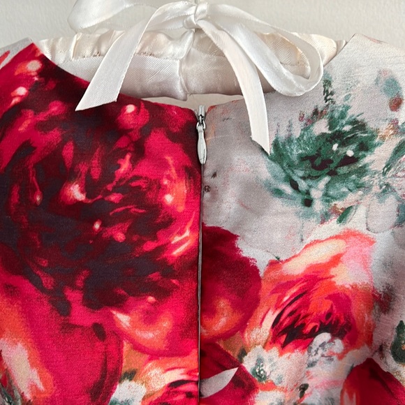 Pippa & Julie Floral Party Dress Size 7 - Picture 4 of 8